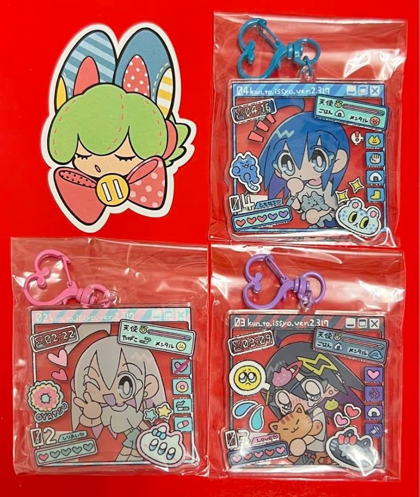 Amazon.co.jp: かねこ鮭 アクリルキーホルダー3種 : おもちゃ